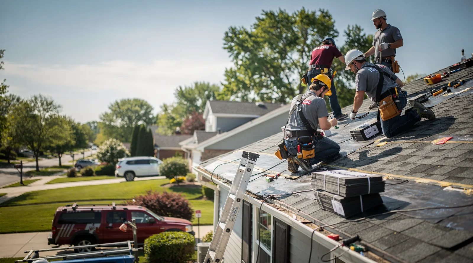 Roof Repair in Raymond, ME around you